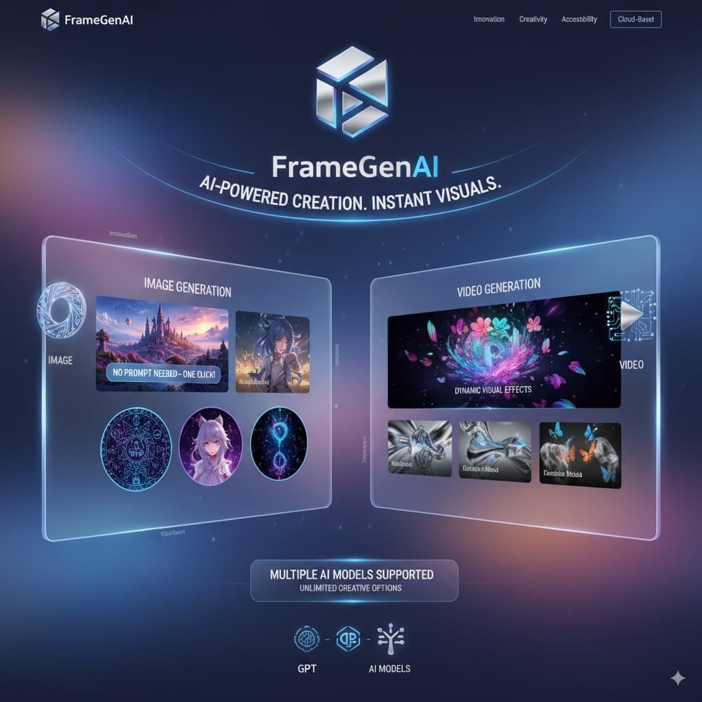FrameGenAI-AI video Generated Content